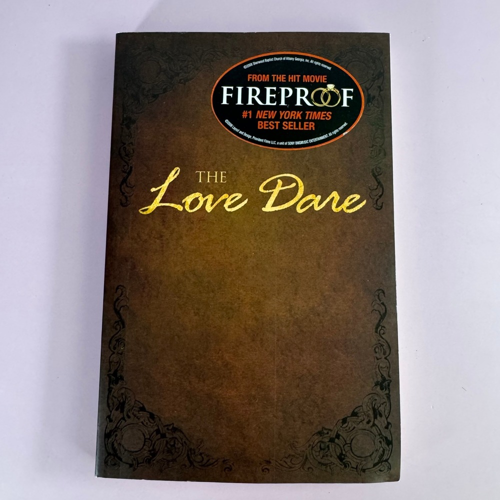 The Love Dare Book Fireproof Movie Devotional Marriage Alex Stephan Kendrick NEW